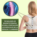 CORRECTOR DE ESPALDA 2 EN 1 CON MAGNETOTERAPIA - BACKPOSTURE™