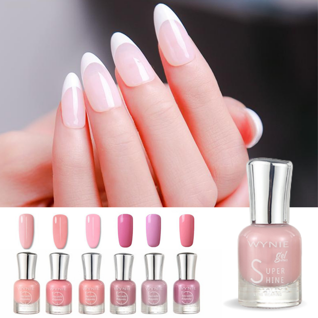 Conjunto de 6 Esmaltes de uñas con Efecto Gel - SUPERSHINE™