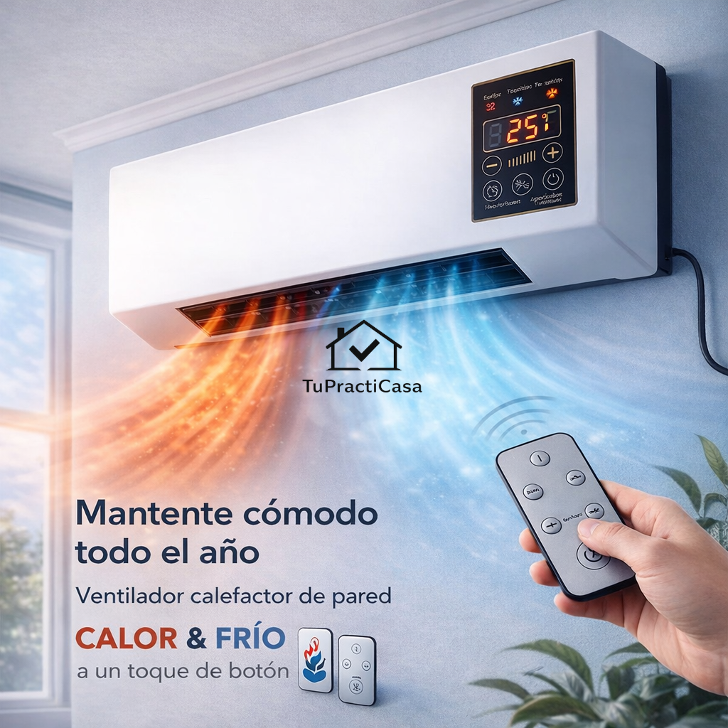 Dos modos: aire frio y aire caliente en un solo dispositivo